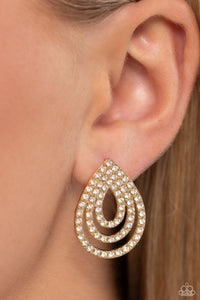 Red Carpet Reverie Gold Earrings - Jewelry by Bretta