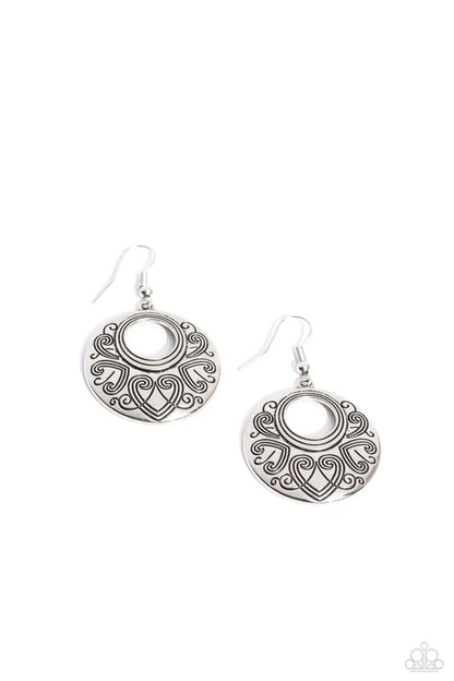 Western Beau Silver Earrings