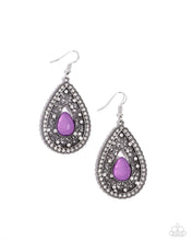 Cloud Nine Couture Purple Earrings - Jewelry by Bretta