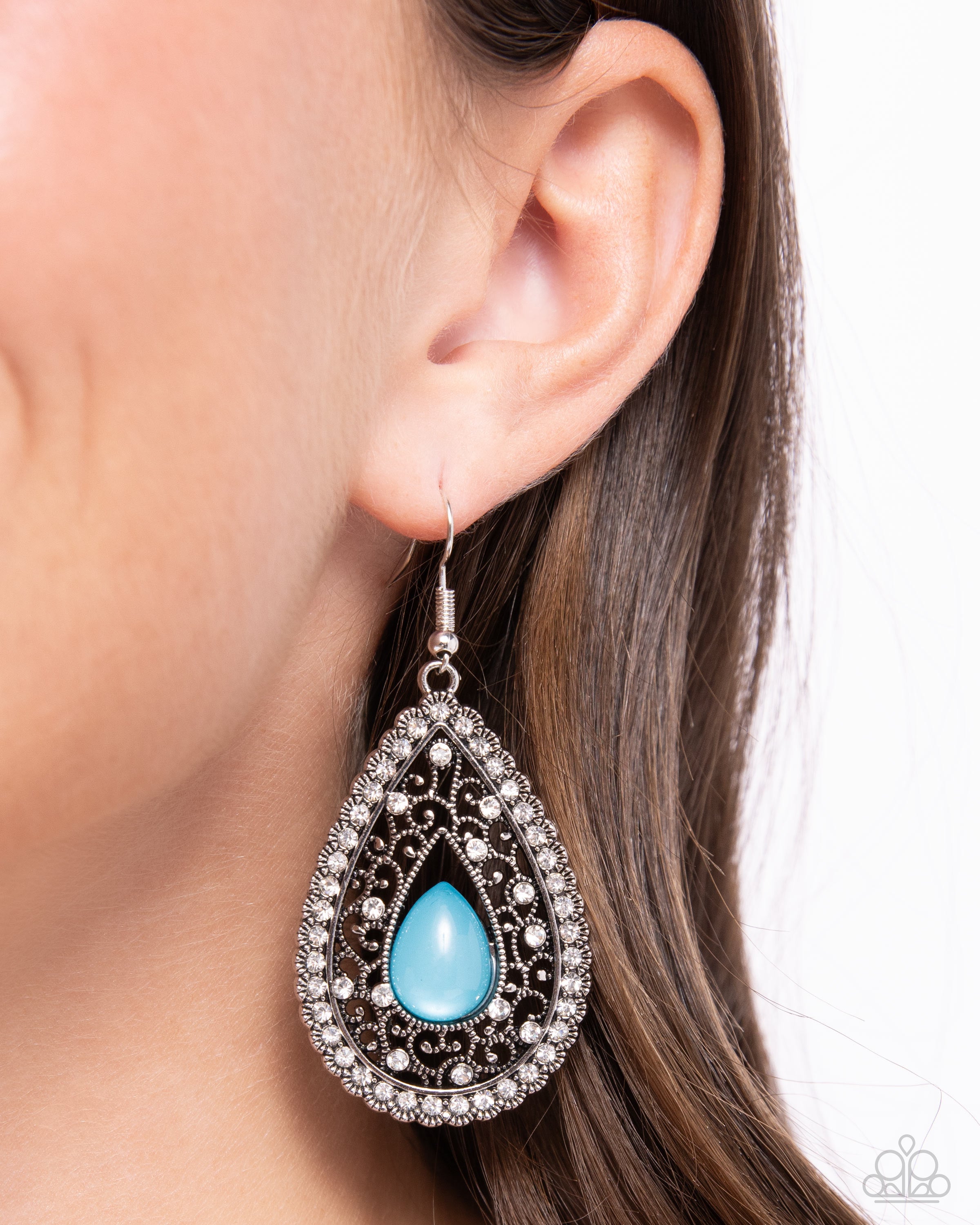 Cloud Nine Couture Blue Earrings - Jewelry by Bretta