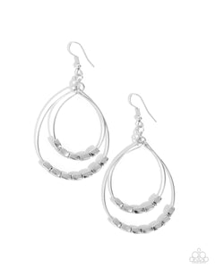 Industrial Artisan Silver Earrings - Jewelry by Bretta