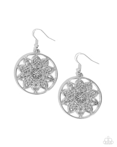 Garden Allure Silver Earrings - Jewelry by Bretta