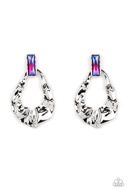 Metro Meltdown Pink Earrings - Jewelry by Bretta