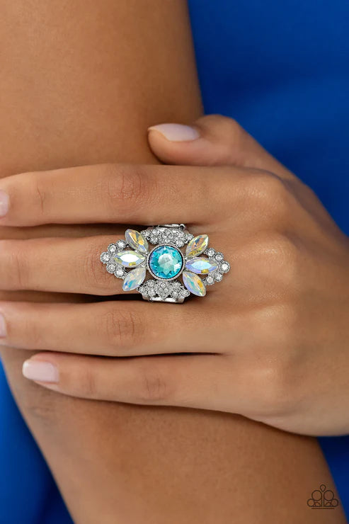 GLISTEN Here! Blue Ring - Jewelry by Bretta
