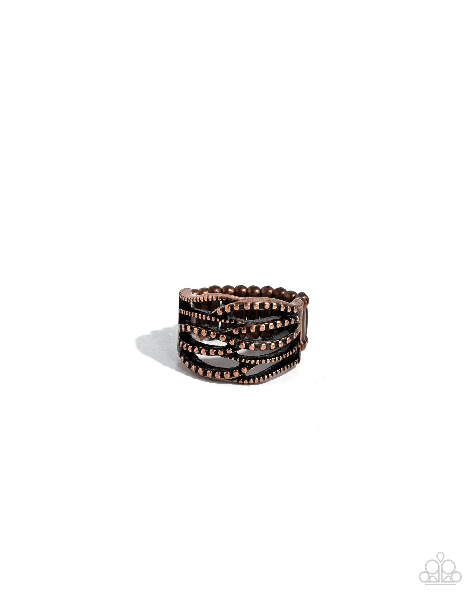 Streamlined Showdown Copper Ring - Jewelry by Bretta