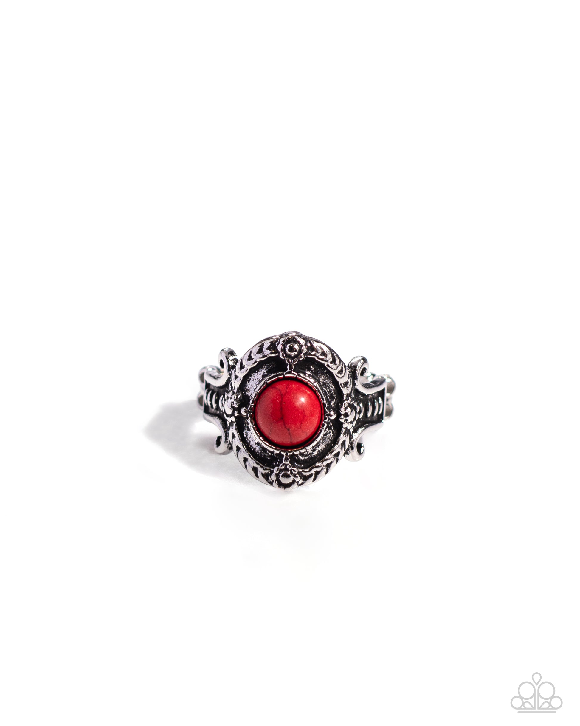 A STAMPED Out Performance Red Ring - Jewelry by Bretta