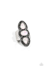 Strut Your STUDS White Ring - Jewelry by Bretta