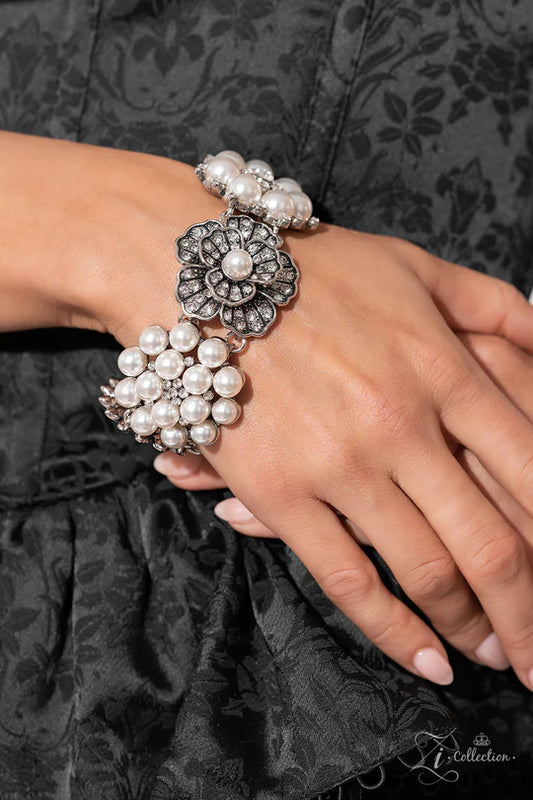 Self-Made White  Zi Collection Bracelet 