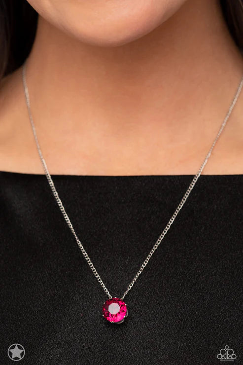 What a Gem Pink  Necklace - Jewelry by Bretta