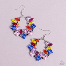 Wreathed in Watercolors Multi Earrings - Jewelry by Bretta