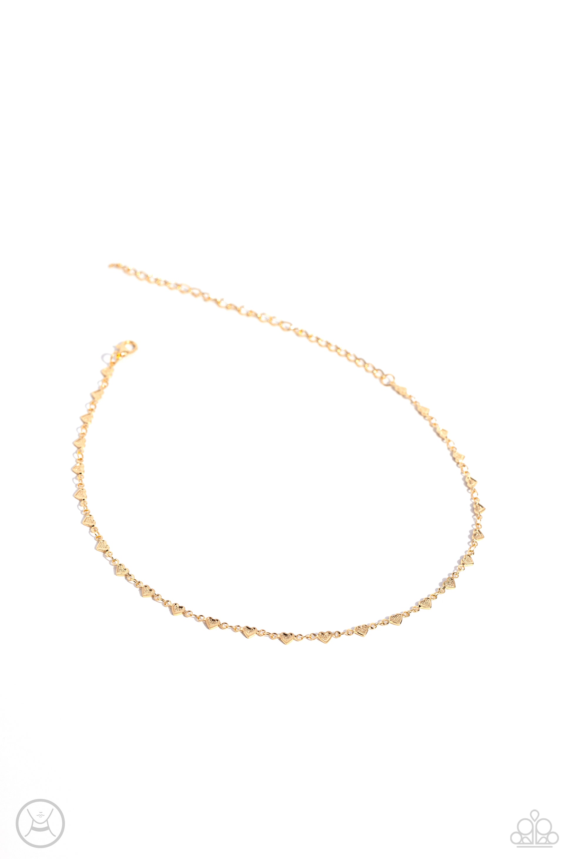 Cupid Catwalk Gold Heart Necklace - Jewelry by Bretta
