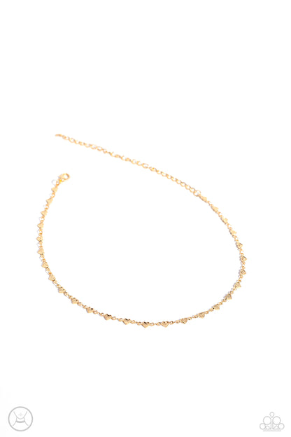 Cupid Catwalk Gold Heart Necklace - Jewelry by Bretta