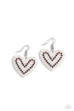 Romantic Reunion White Earrings - Jewelry by Bretta