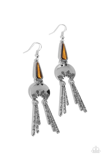 Highland Haute Brown Earrings  - Jewelry by Bretta