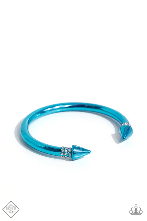 Punky Plot Twist Blue Bracelet - Jewelry by Bretta