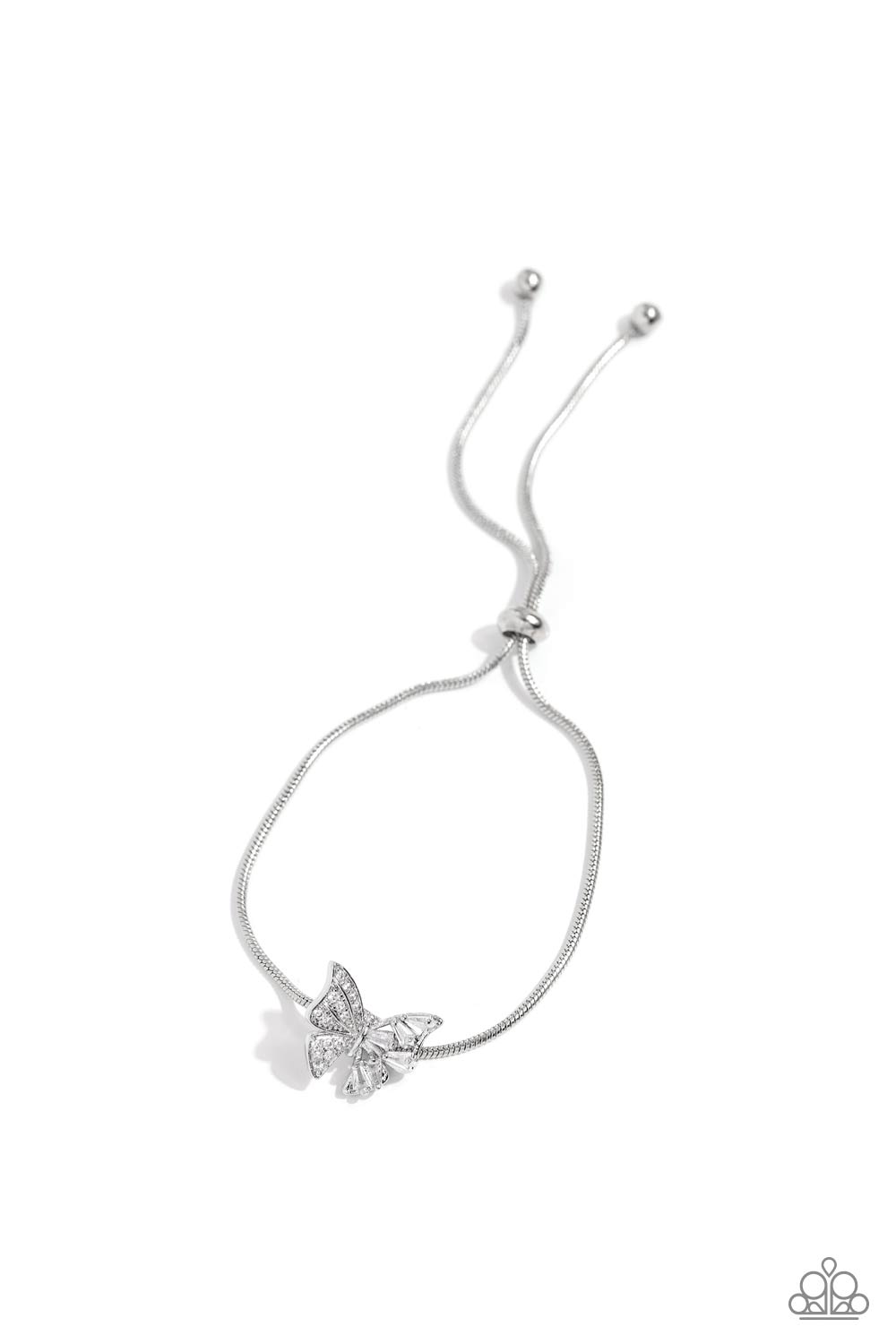 Adjustable Alliance White Butterfly Set -Jewelry by Bretta