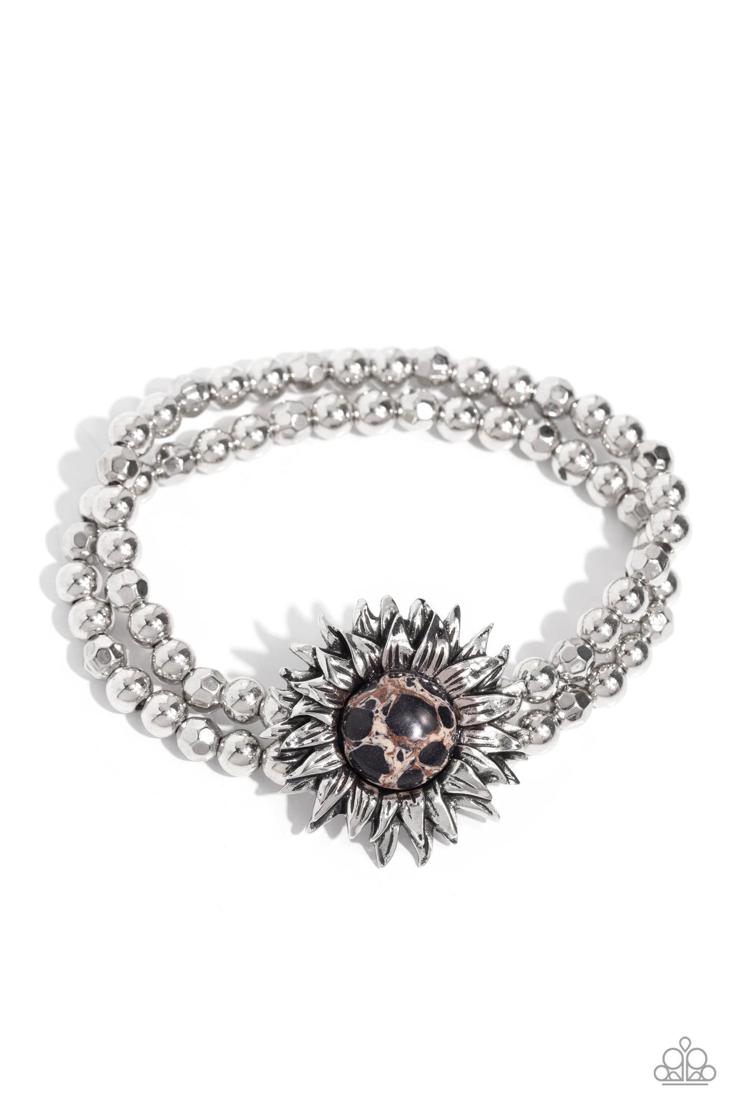 Sunflower Serenity Black Sunflower Bracelet - Jewelry by Bretta