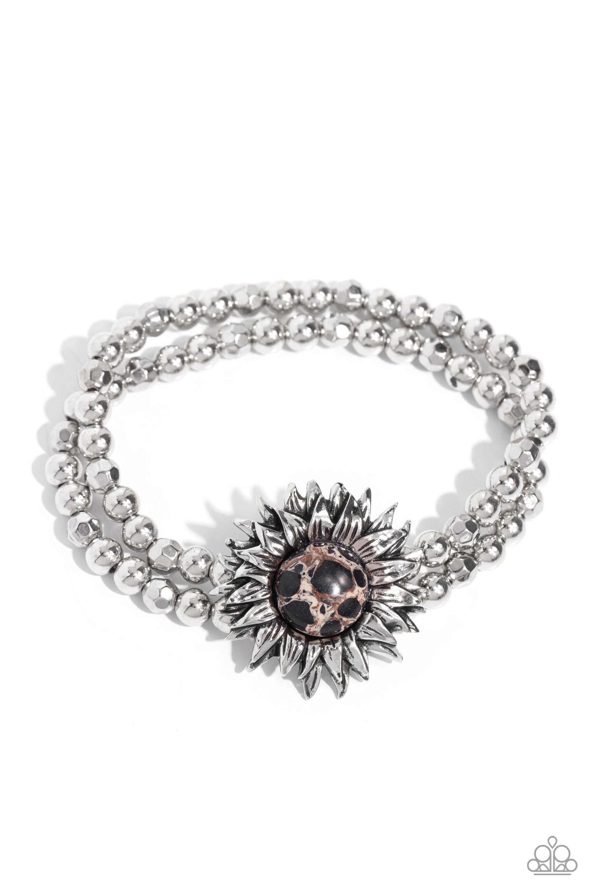 Sunflower Serenity Black Sunflower Bracelet - Jewelry by Bretta