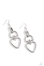 Padlock Your Heart Silver Earrings - Jewelry by Bretta