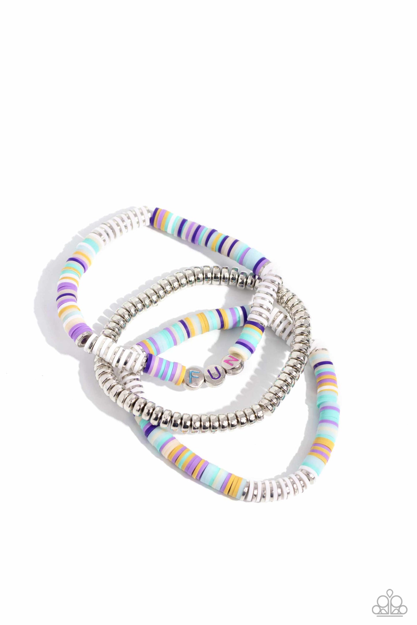 Just for Fun White Bracelets - Jewelry by Bretta