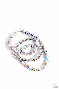 Just for Fun White Bracelets - Jewelry by Bretta