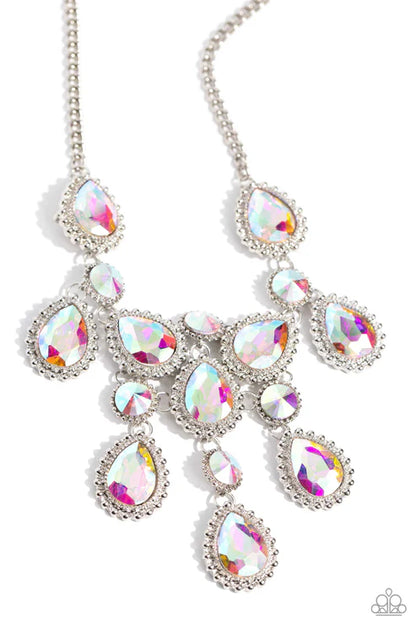 Dripping in Dazzle Multi Necklace - Jewelry by Bretta