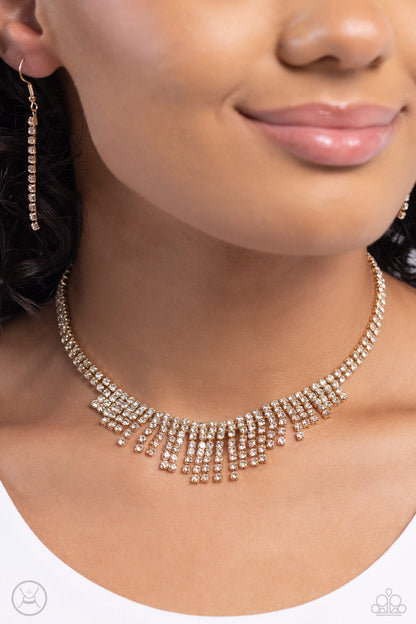 Daring Decadence Gold Necklace