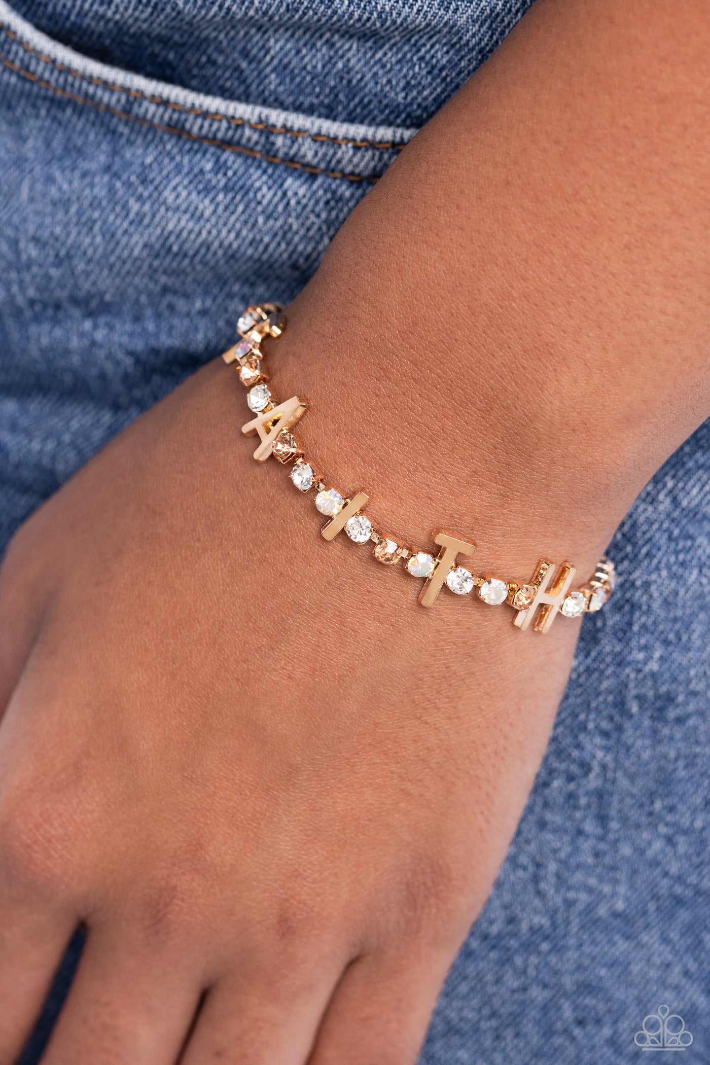 In Good Faith Gold Bracelet - Jewelry by Bretta