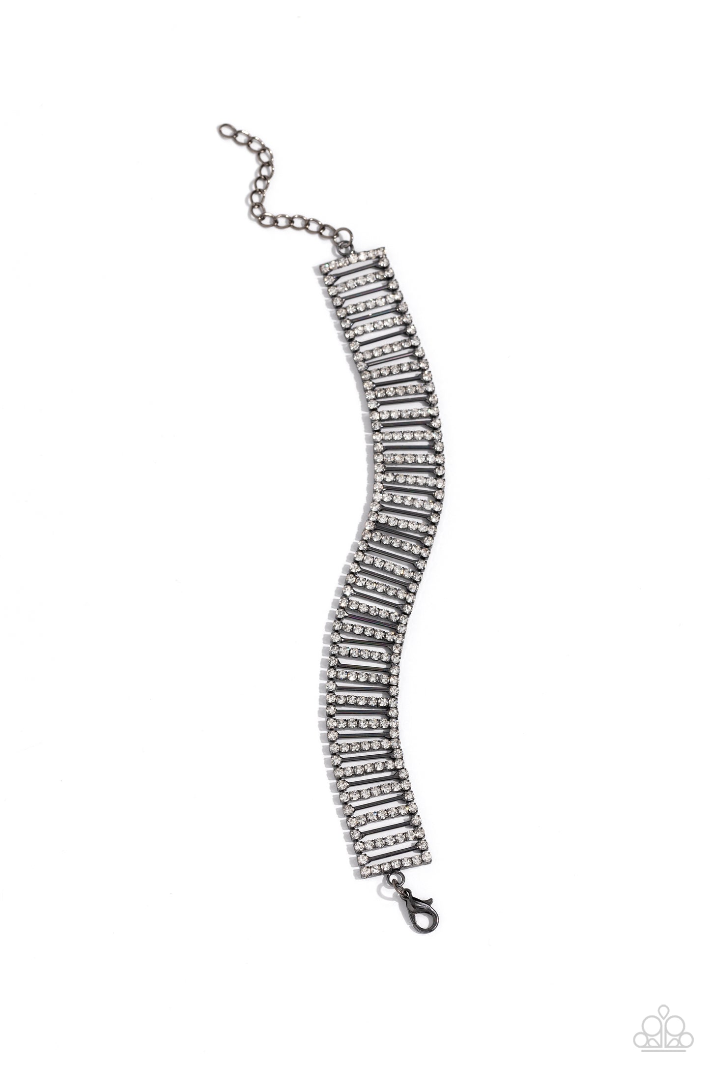 Elusive Elegance Black Bracelet - Jewelry by Bretta