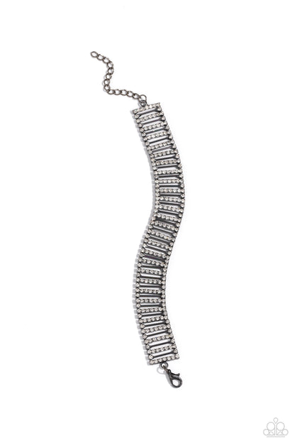 Elusive Elegance Black Bracelet - Jewelry by Bretta