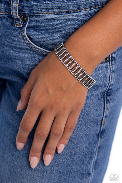 Elusive Elegance Black Bracelet - Jewelry by Bretta