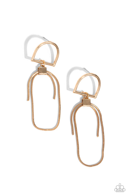 Minimalistic Maven Gold Earrings - Jewelry by Bretta