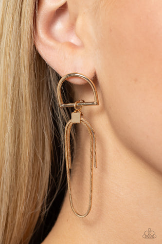 Minimalistic Maven Gold Earrings - Jewelry by Bretta