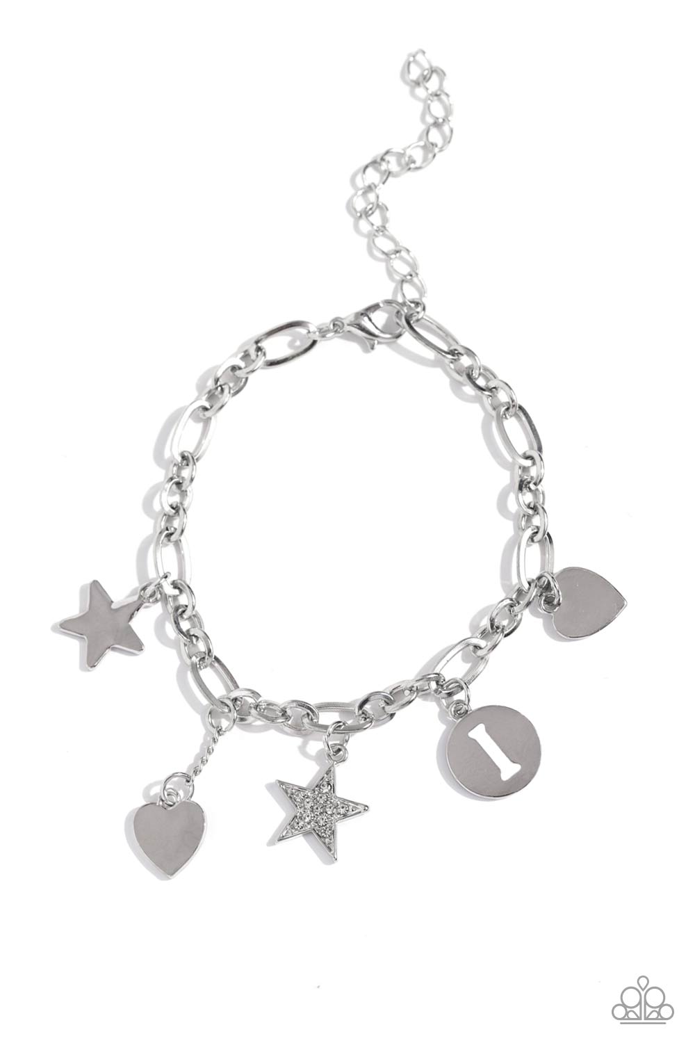 Legacy Letters - White - I Bracelet - Jewelry by Bretta