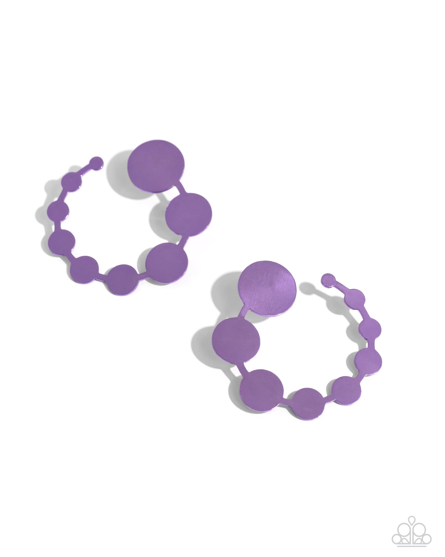 Have It Both PHASE Purple Earrings - Jewelry by Bretta