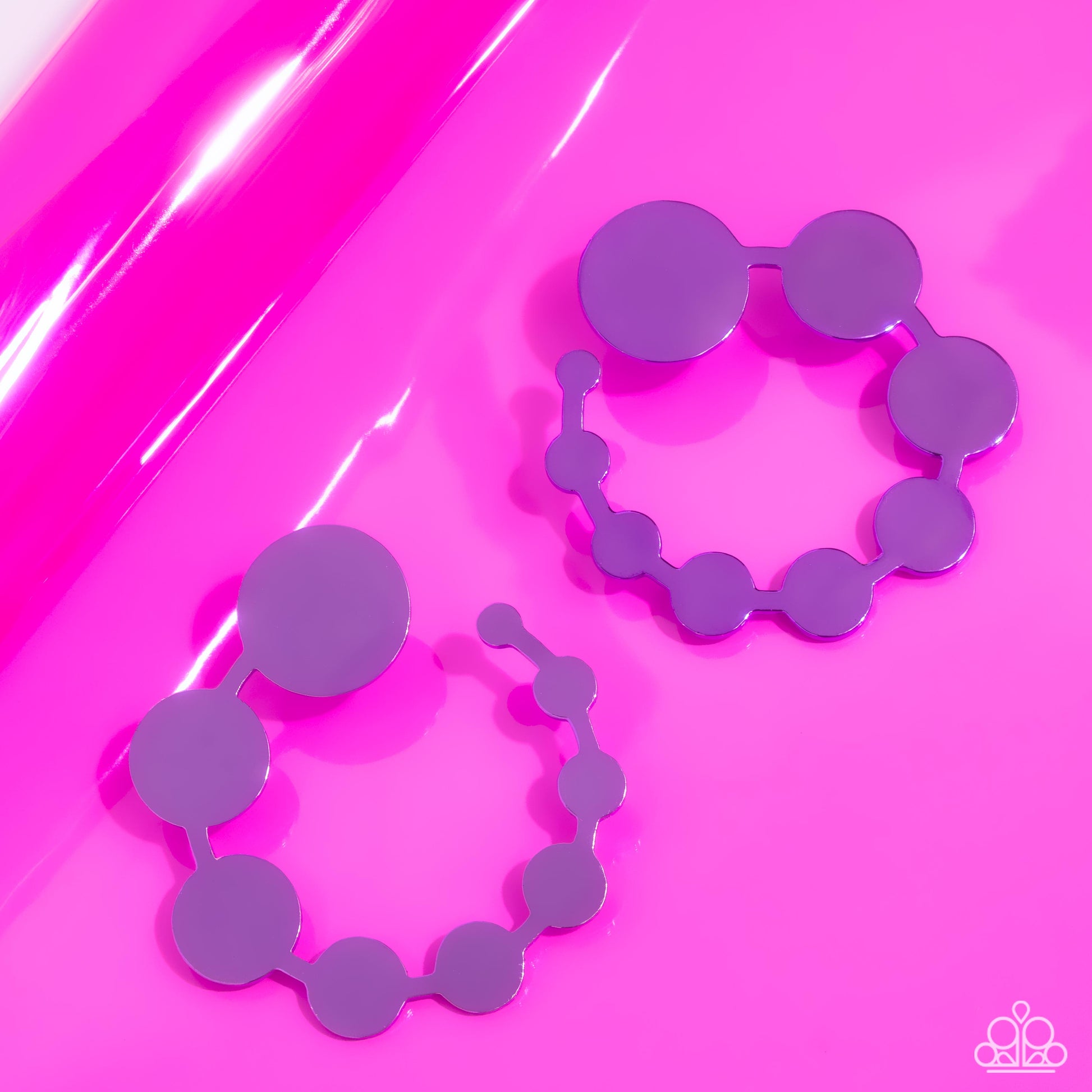 Have It Both PHASE Purple Earrings - Jewelry by Bretta