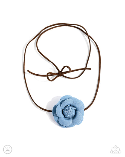 Floral Folktale Brown Necklace - Jewelry by Bretta