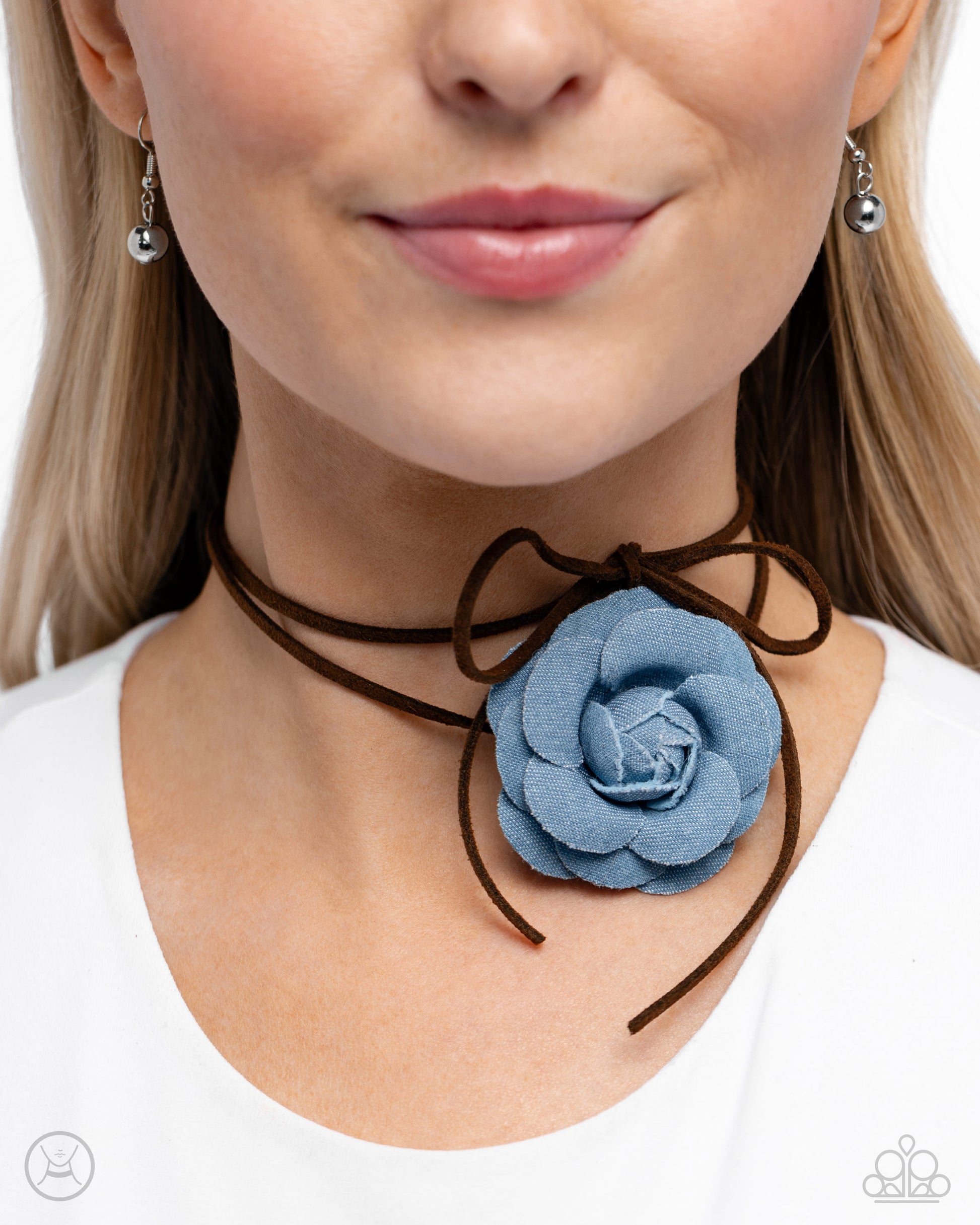 Floral Folktale Brown Necklace - Jewelry by Bretta