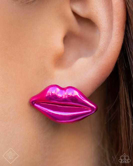 Diva Decoration Pink Earrings - Jewelry by Bretta