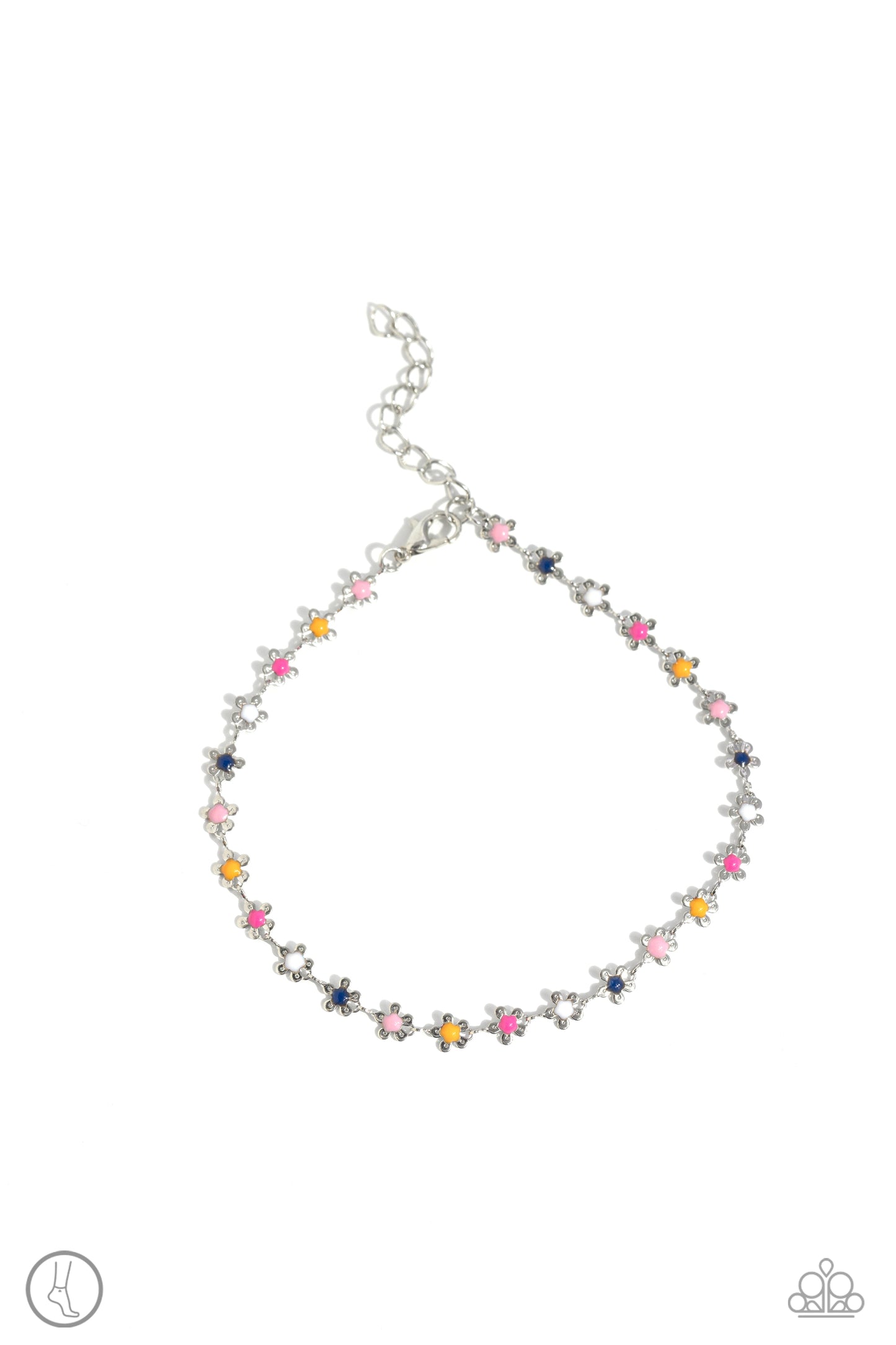 Familiar Florals Multi Anklet - Jewelry by Bretta