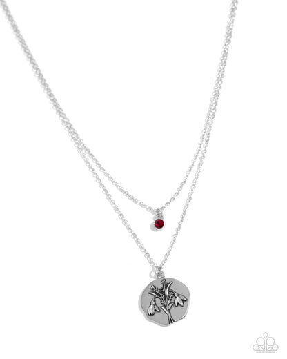 Birthstone Beauty Red January Birth Stone Set - Jewelry by Bretta