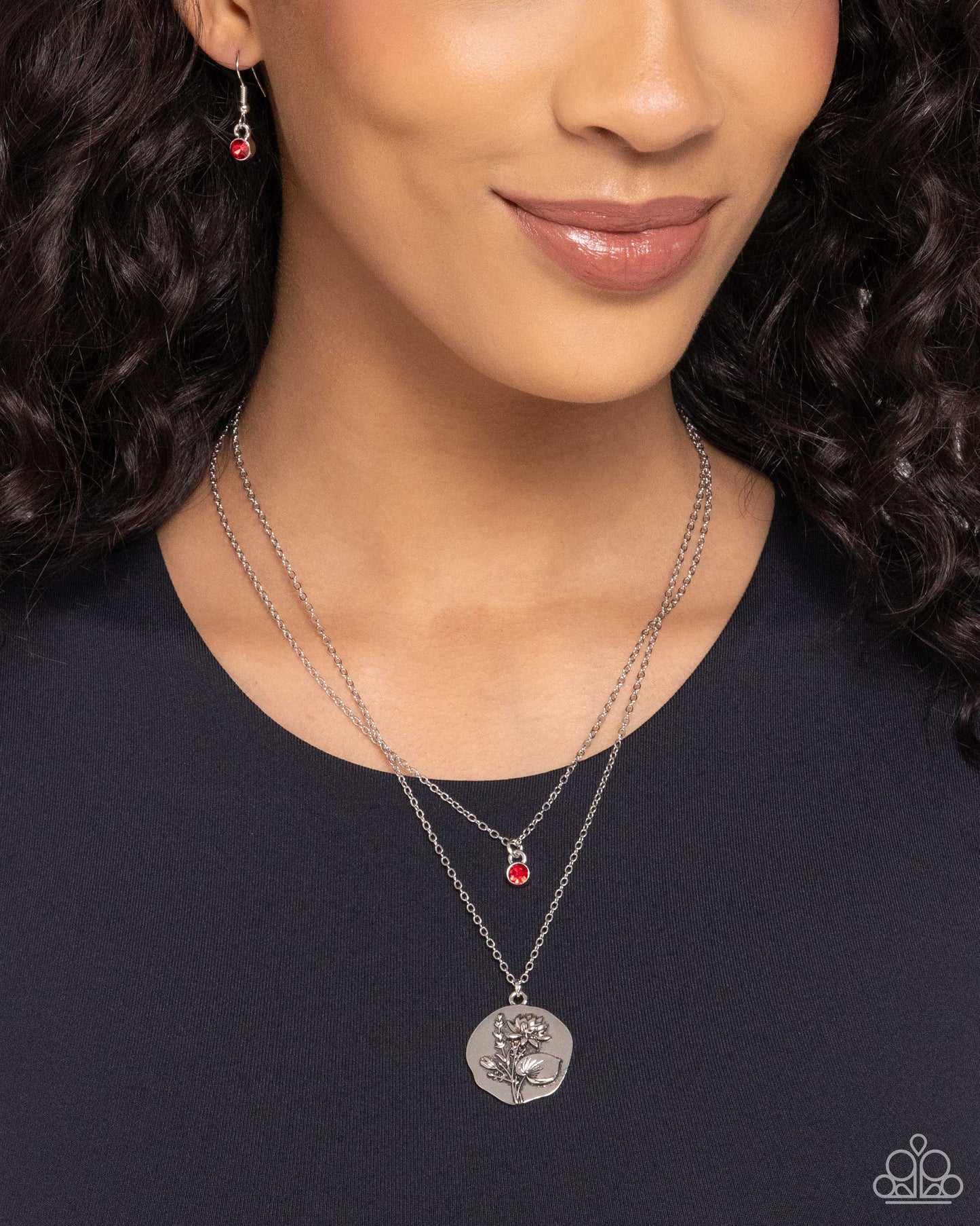 Birthstone Beauty Red July Birth Stone Set - Jewelry by Bretta