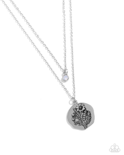 Birthstone Beauty White October Birth Stone Set - Jewelry by Bretta