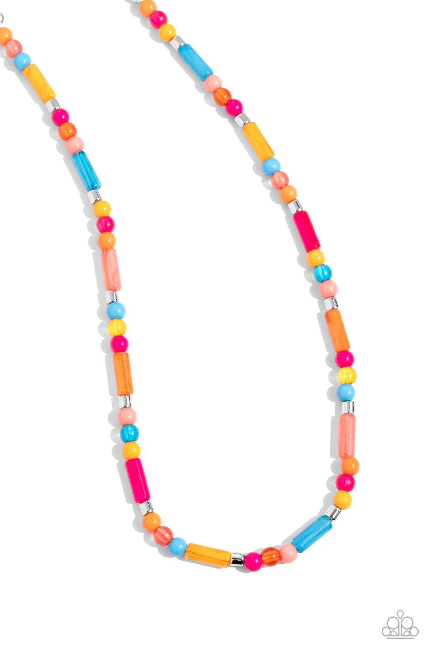 Beaded Beginner Orange Necklace - Jewelry by Bretta
