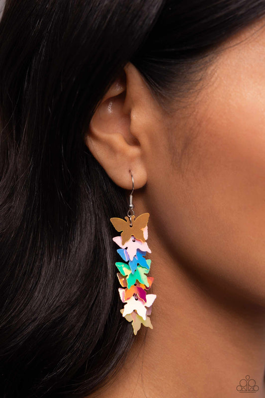 Aerial Ambiance Multi Butterfly Earrings - Jewelry by Bretta