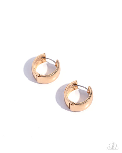 Signature Sheen Gold Earrings - Jewelry by Bretta