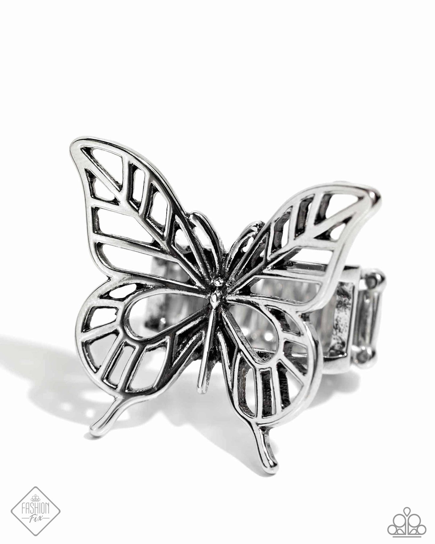 FLIGHT As Well Silver Butterfly Ring - Jewelry by Bretta