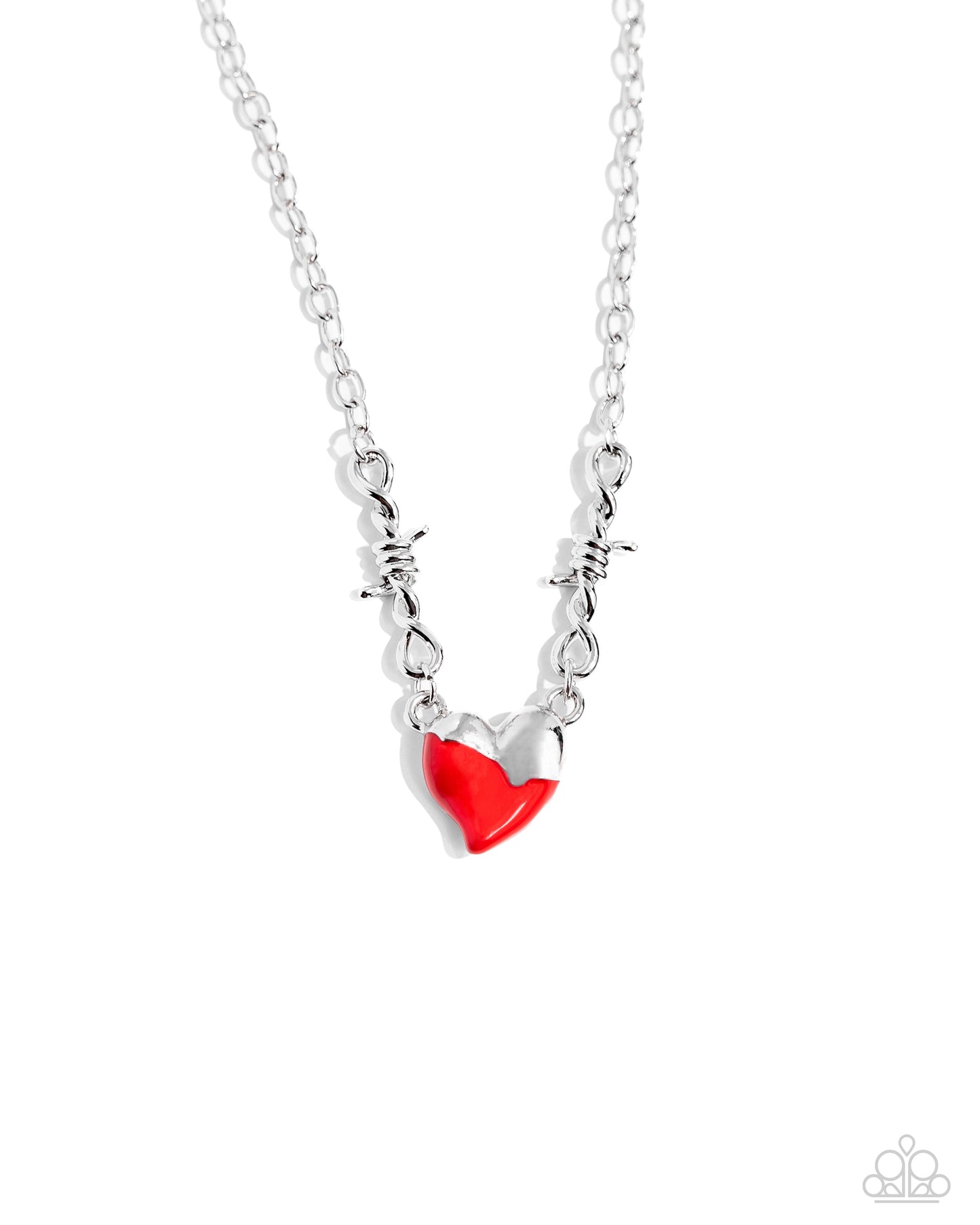 Trendy Tribute Red Heart Necklace - Jewelry by Bretta