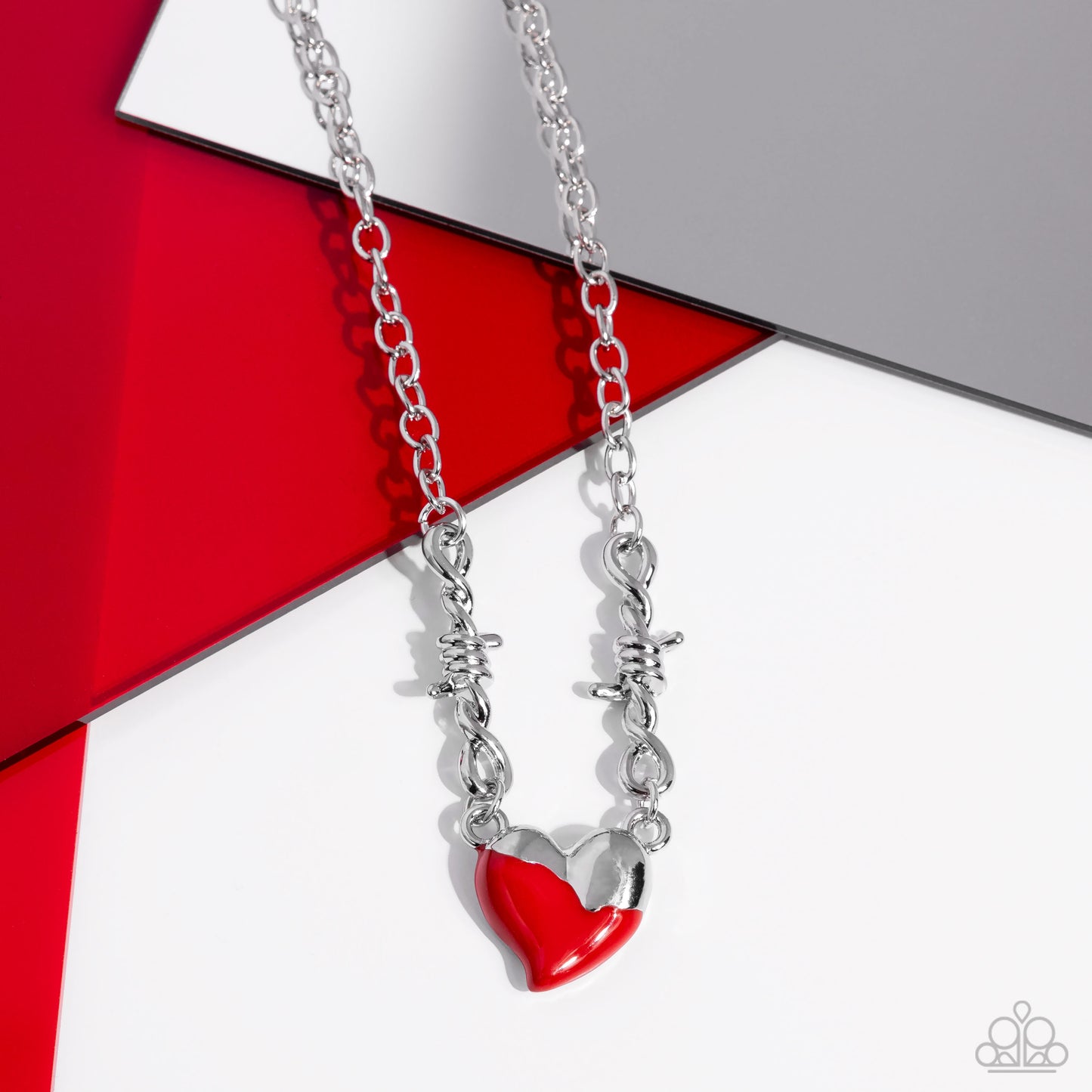 Trendy Tribute Red Heart Necklace - Jewelry by Bretta