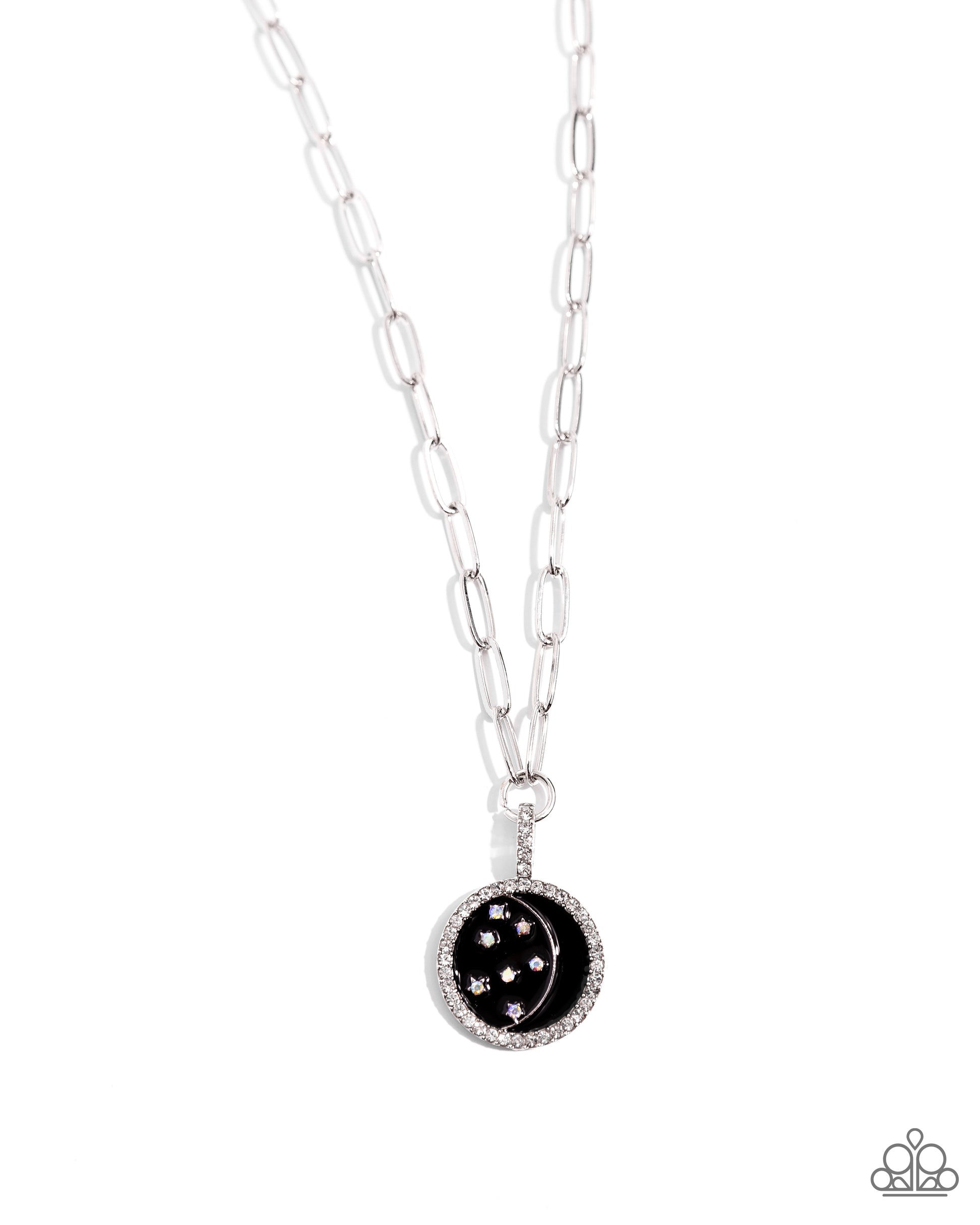 Lunar Liaison Black Necklace - Jewelry by Bretta